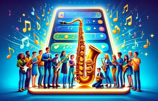 Aventura Musical Interactiva para Dominar el Saxofón