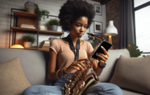 Domina el saxofón desde tu móvil