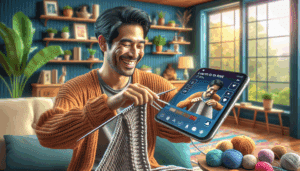 Aprende a tejer con nuestro app innovador