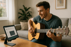 ¡Maestría en guitarra al instante!