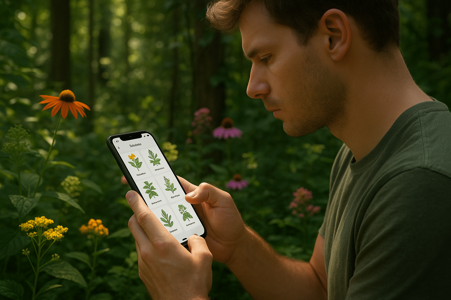 Descubre plantas medicinales con nuestra app