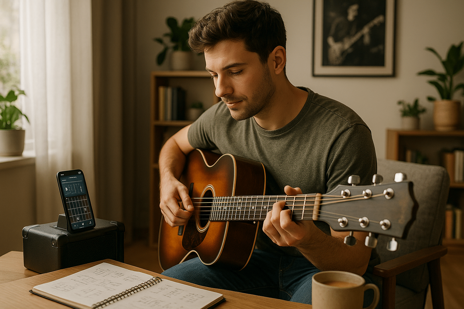 ¡Conviértete en Guitarrista Pro con tu Móvil!