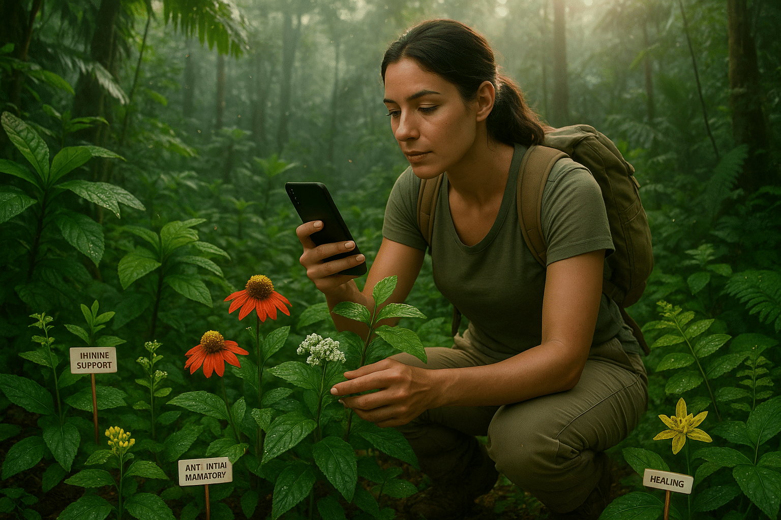 Curación Natural: Identifica Plantas Medicinales