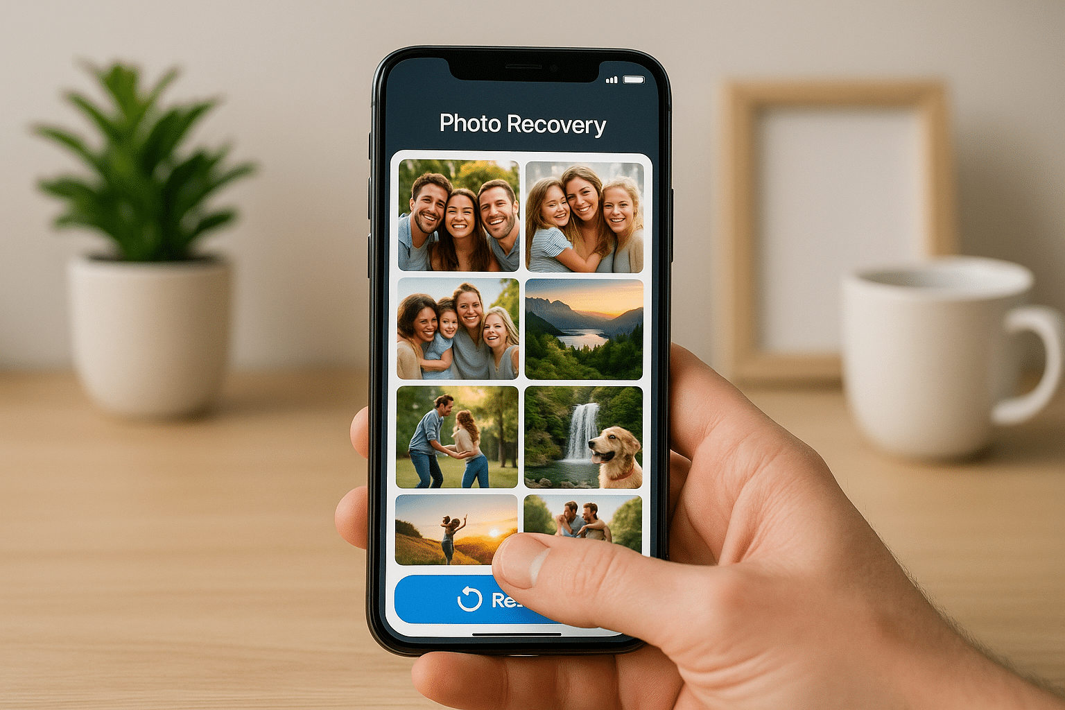 Recupera Fotos Perdidas al Instante