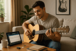 Domina la guitarra en días