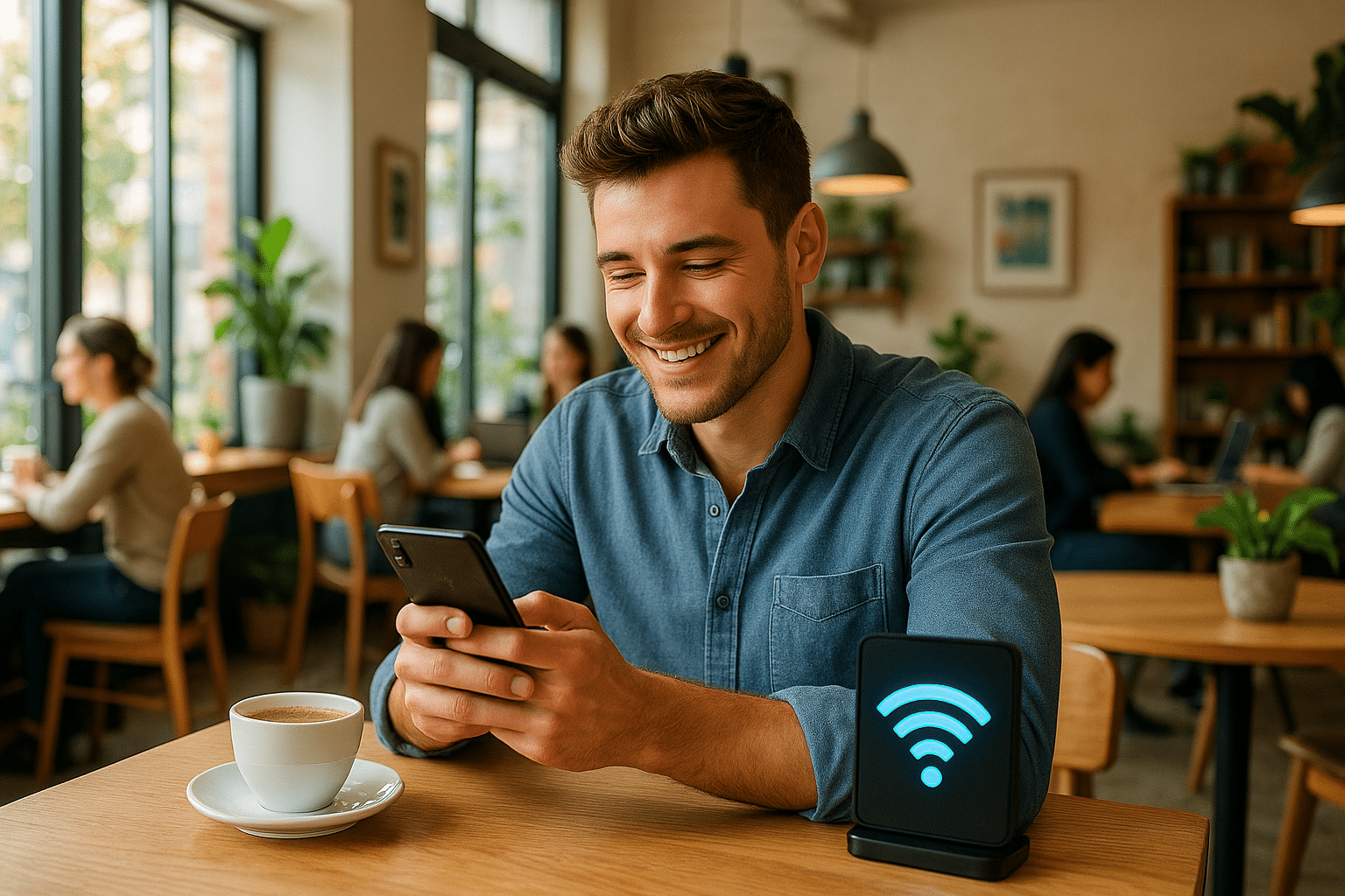 Acceso Wifi Instantáneo y Seguro