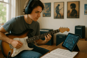 Domina la guitarra en tiempo récord