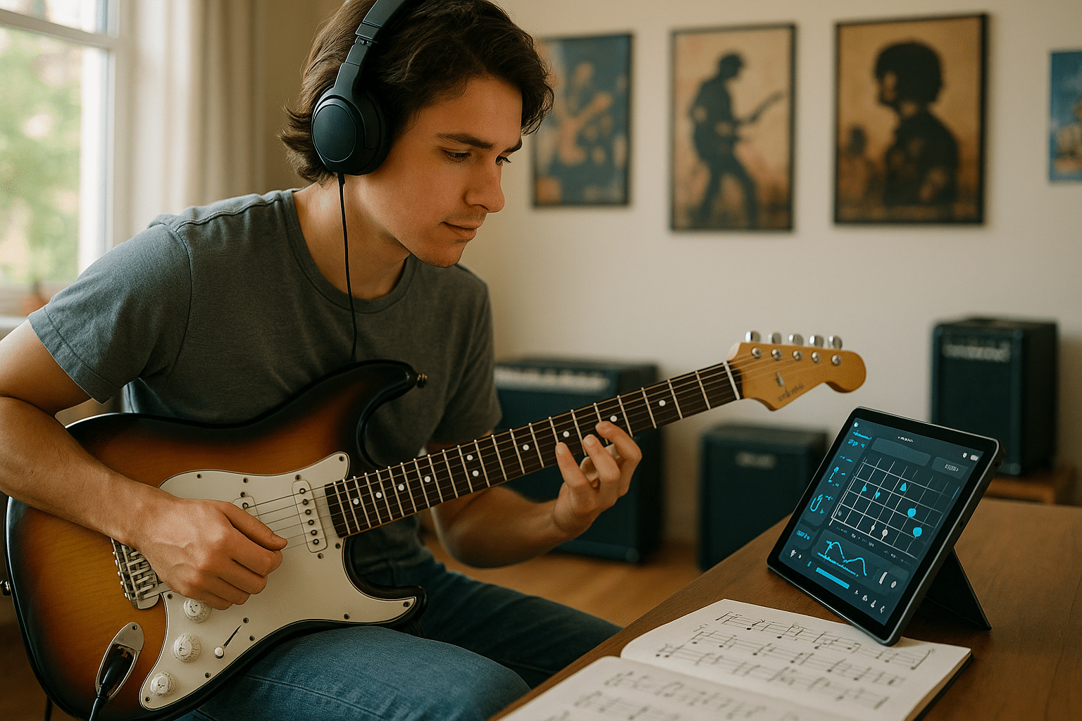 Domina la guitarra en tiempo récord