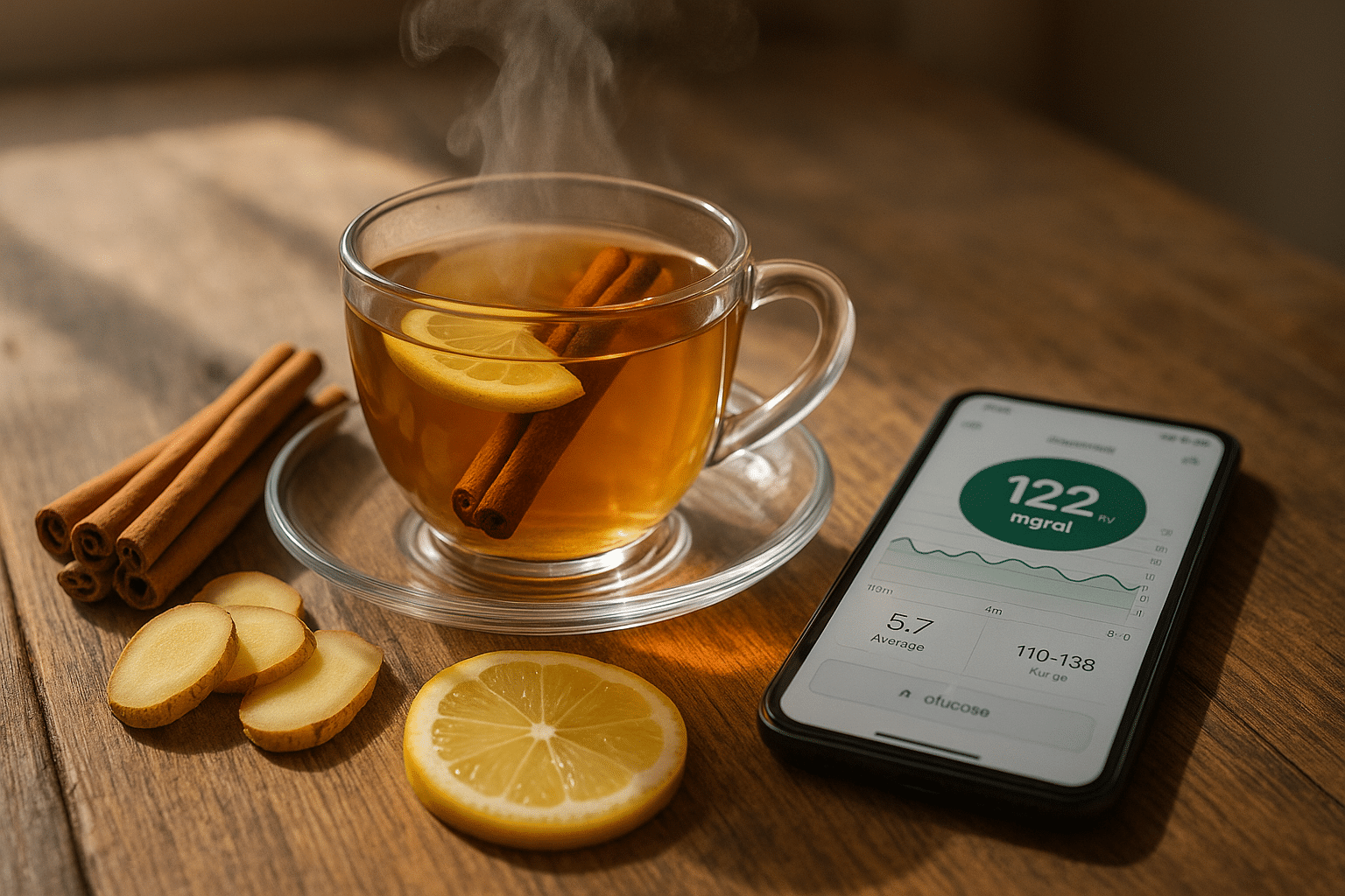 Controla tu glucosa: Infusión mágica