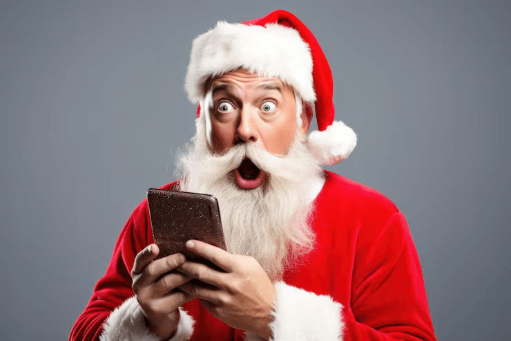 Navidad mágica con Papá Noel virtual