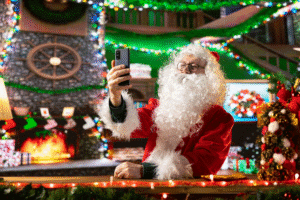 Conecta con Papá Noel: Magia Navideña