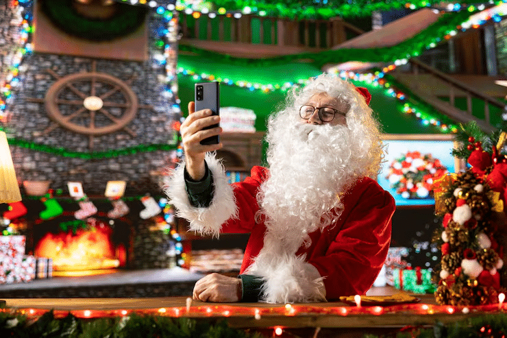 Conecta con Papá Noel: Magia Navideña