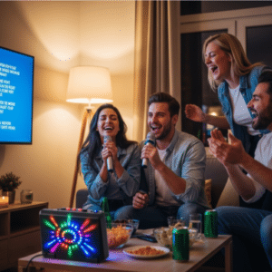 Diversión en casa con aplicaciones de karaoke
