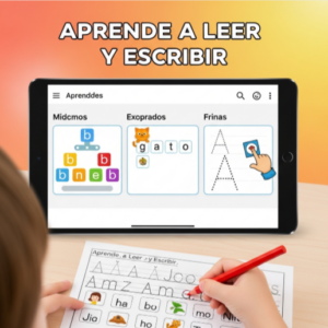 Aplicación que Enseña a Leer y Escribir a Todos