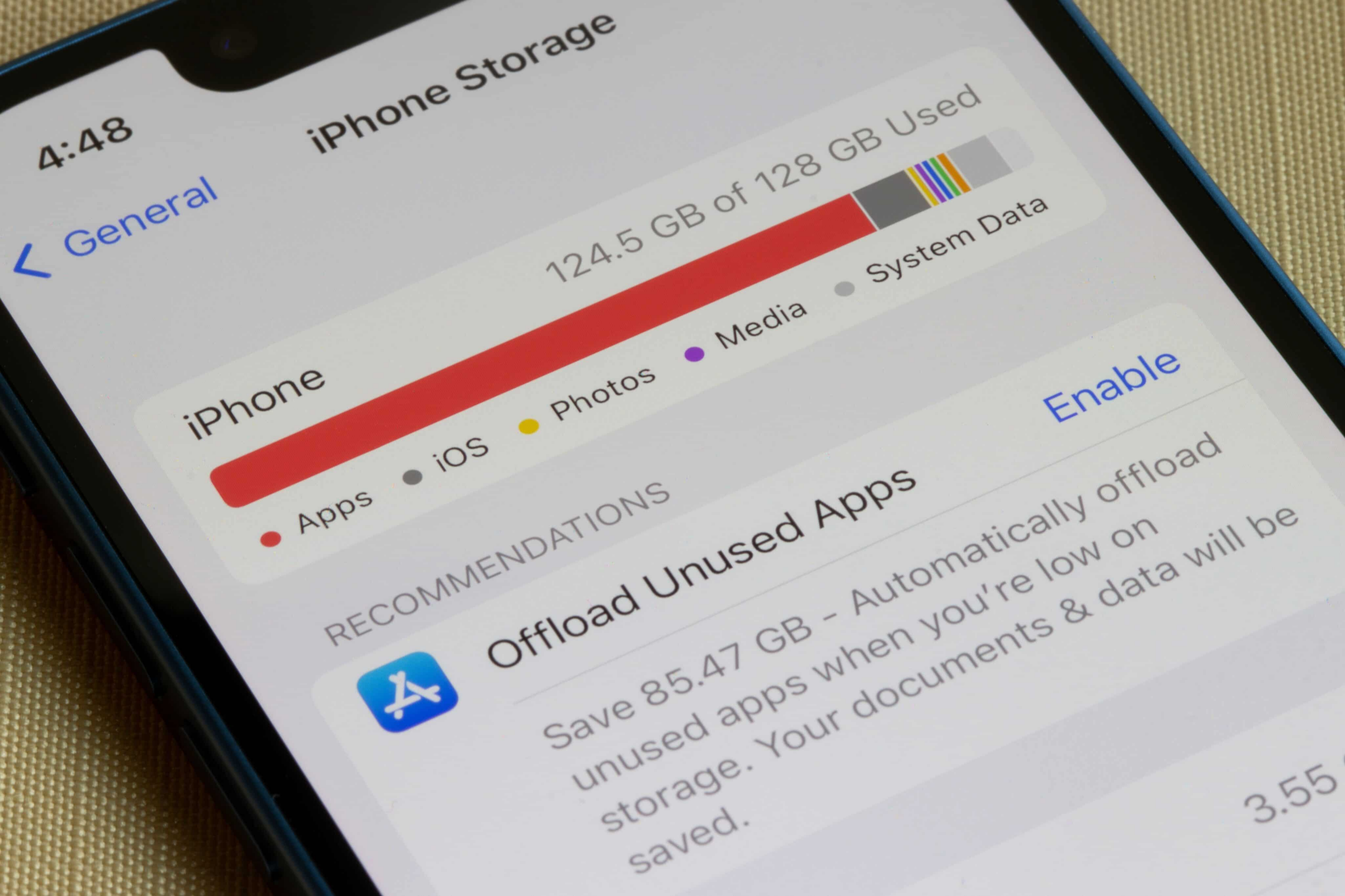 Organiza y limpia el almacenamiento de tu celular