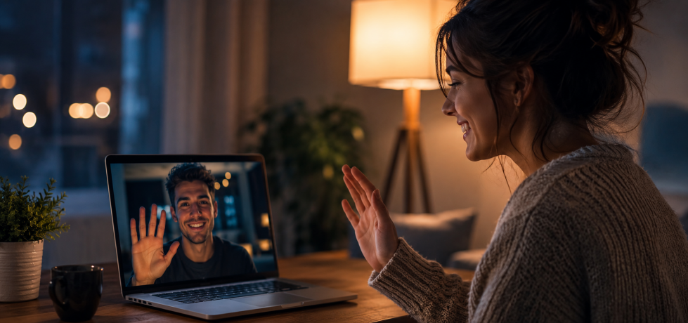 Conversa por voz e mensaje para hacer nuevas amistades internacionales
